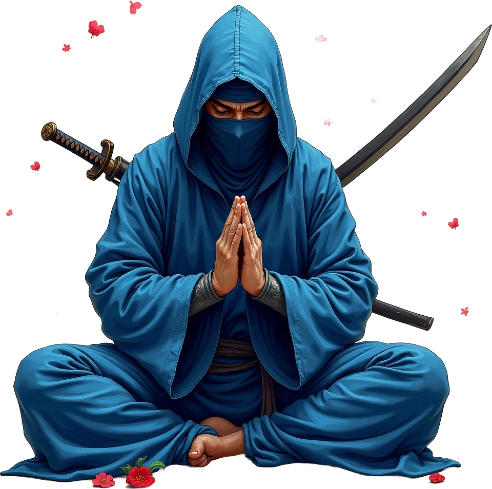 Meditating Ninja